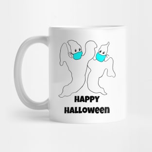 Funny Halloween Ghosts Mug